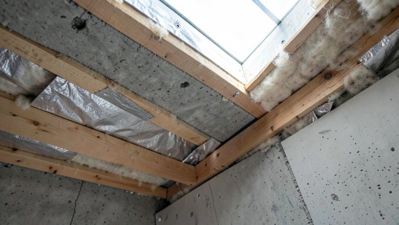 Jak ocieplić strop betonowy na poddaszu użytkowym