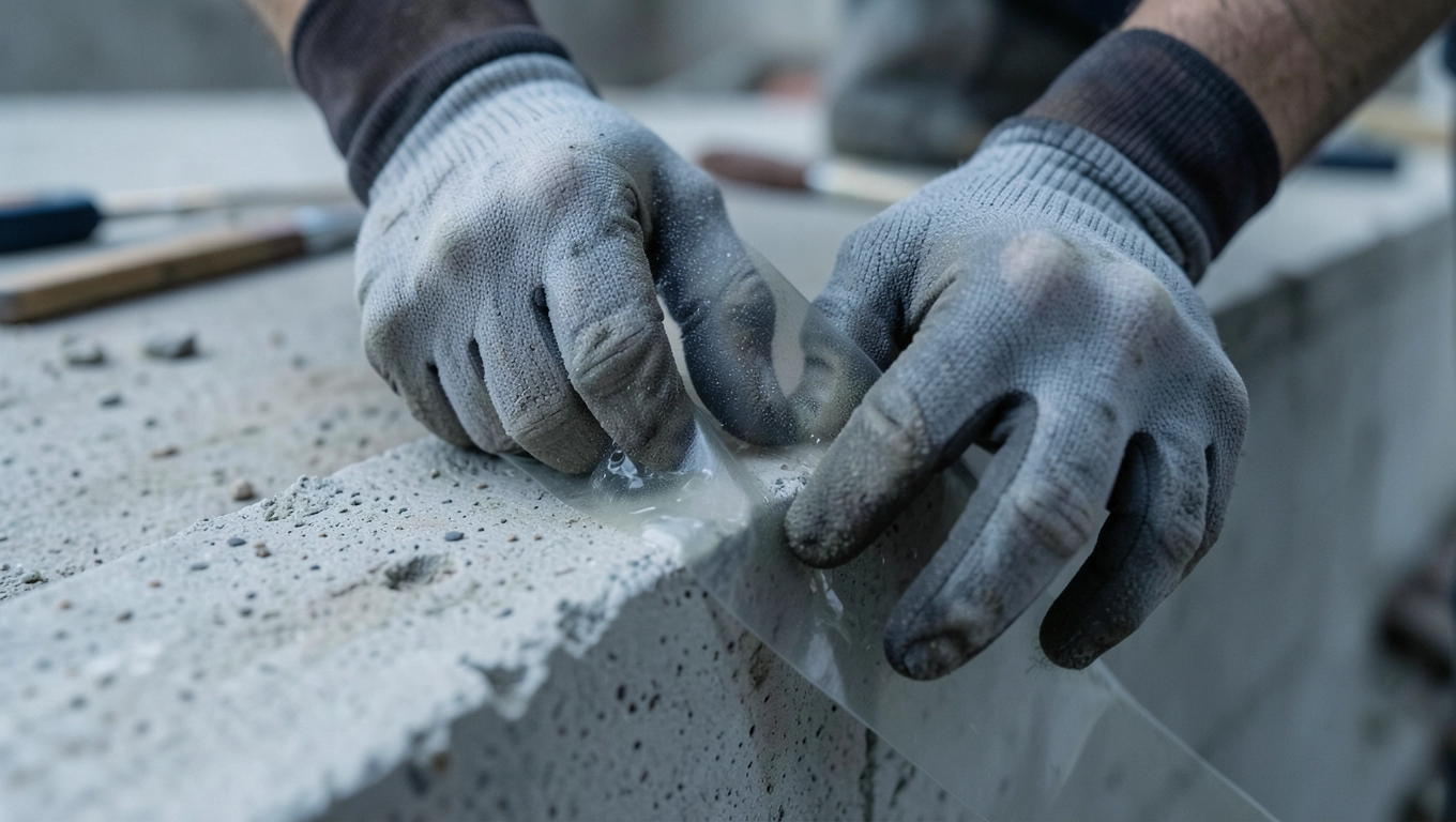 Jak prawidłowo przykleić taśmę butylową pod próg krok po kroku