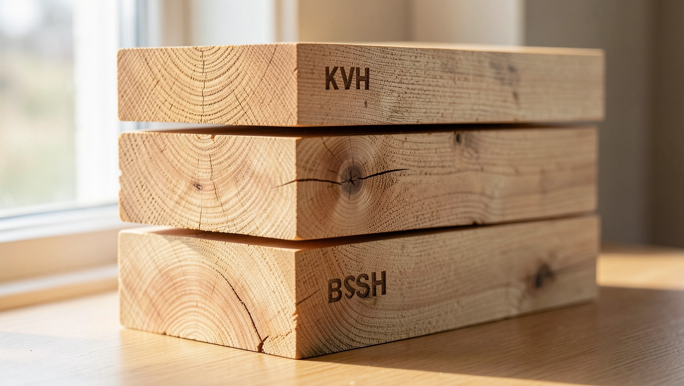 Klasy drewna konstrukcyjnego: C24, KVH, BSH i ich zastosowanie
