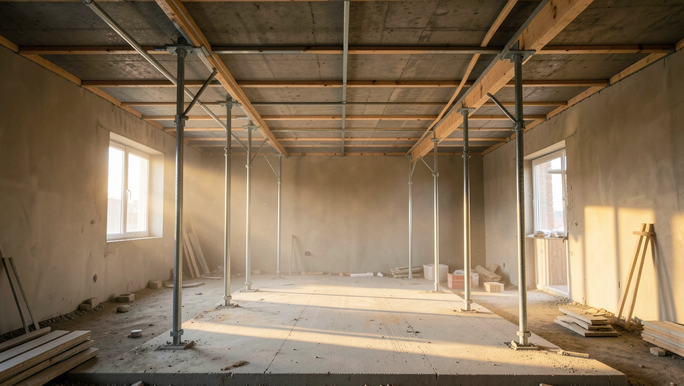 Kupno czy wynajem szalunków stropowych 200 m² co się opłaca?