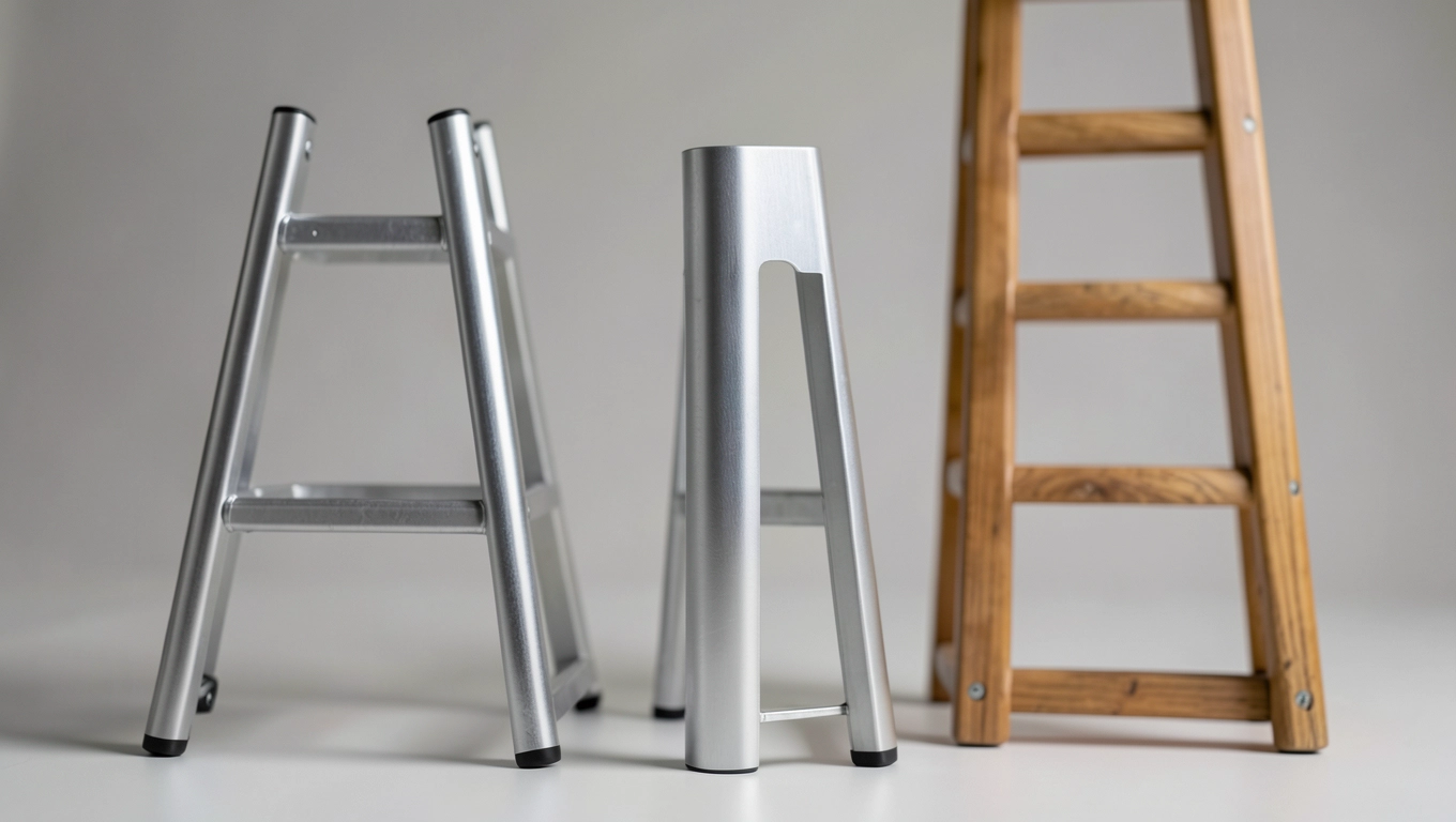Materiał i udźwig: aluminium, stal czy drewno?