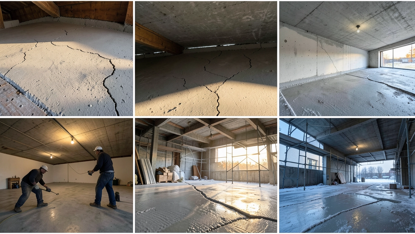Najczęstsze błędy przy szalowaniu stropu 200 m²