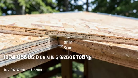 Jaka grubość płyty OSB na dach altany