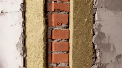 ocieplenie ściany z dwóch stron