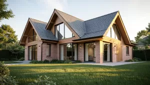 Projekt domu 130m2 z poddaszem