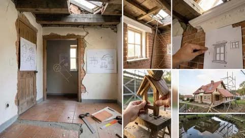 projekty przebudowy starych domów
