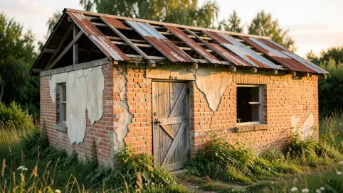 przebudowa budynku gospodarczego bez zezwolenia