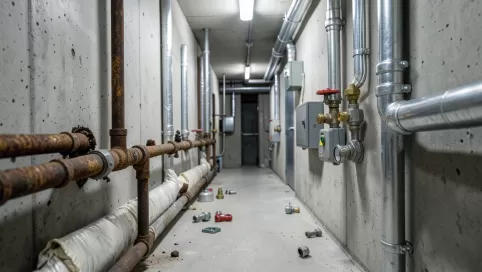 Przebudowa instalacji gazowej w bloku