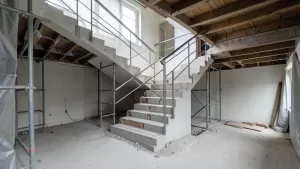 Przebudowa schodów wewnętrznych