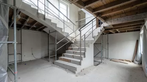 Przebudowa schodów wewnętrznych
