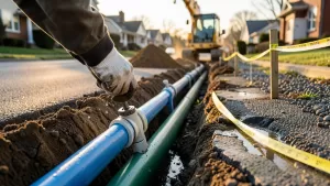 przebudowa sieci wodociągowej na zgłoszenie