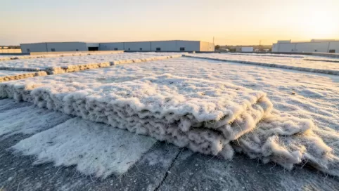 wełna mineralna na stropodach