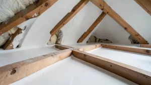 Wylewki styrobetonowe mają swoje zastosowanie jako: · wylewka wyrównująca na belkach drewnianych oraz podłogach na poddaszach jak i stropach łukowych czy 