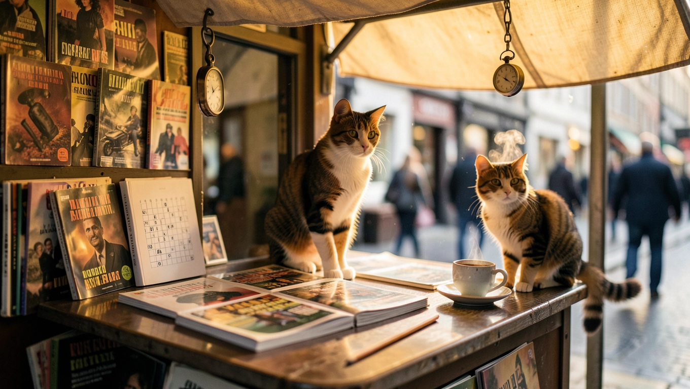 Alternatywy: kiosk i inne hasła do krzyżówki
