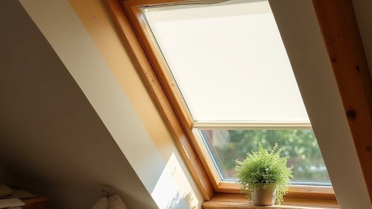 aranżacja okna dachowego