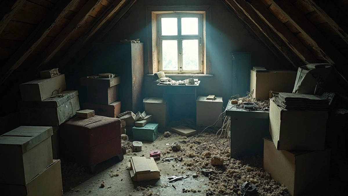 bałagan na strychu co to znaczy