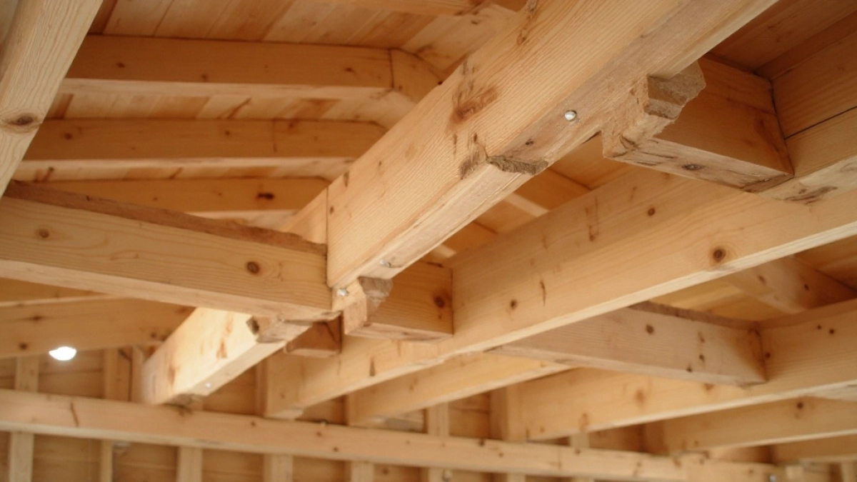Belki na strop drewniany
