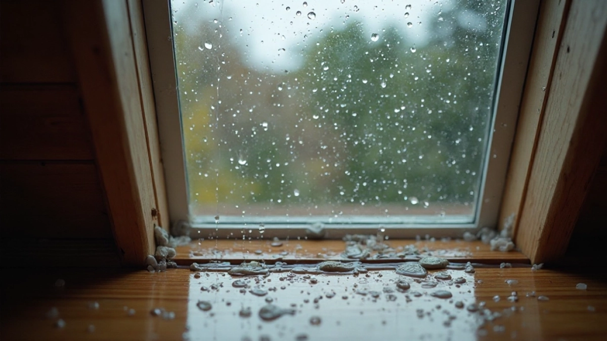 cieknie woda z okna dachowego