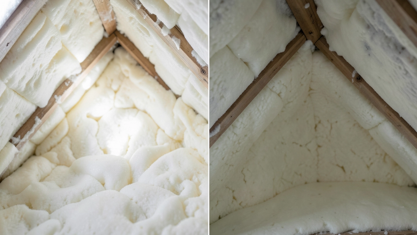 Co wpływa na koszt ocieplenia pianą PUR