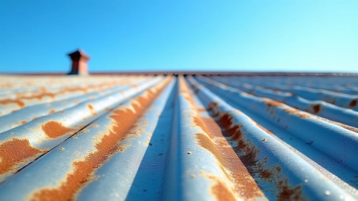 czym pomalować blachę na dachu