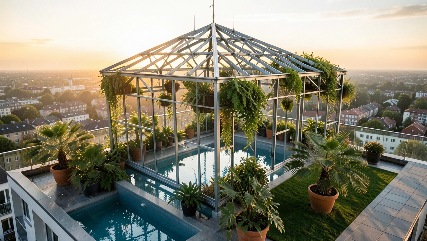 Detektyw z Niemiec buduje penthouse na dachu