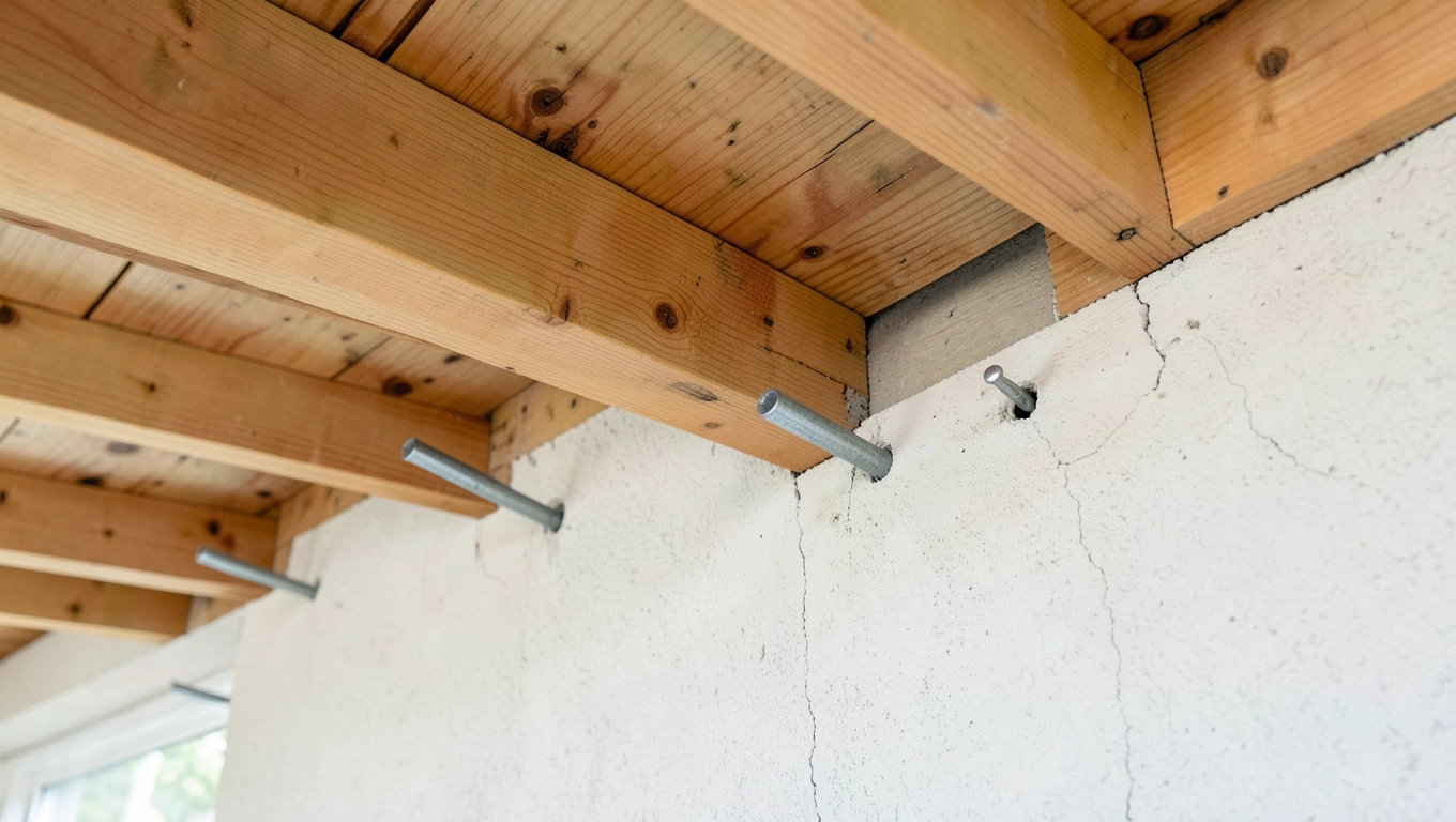 Dorabianie zadaszenia wejściowego