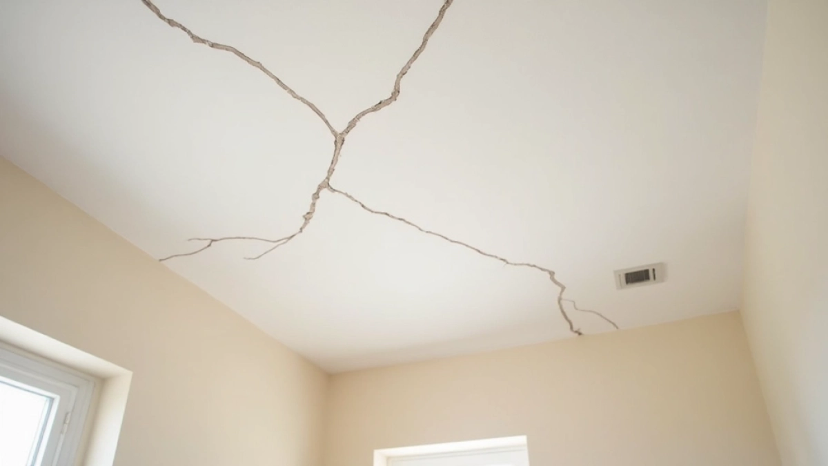 Dylatacja ścian działowych od stropu