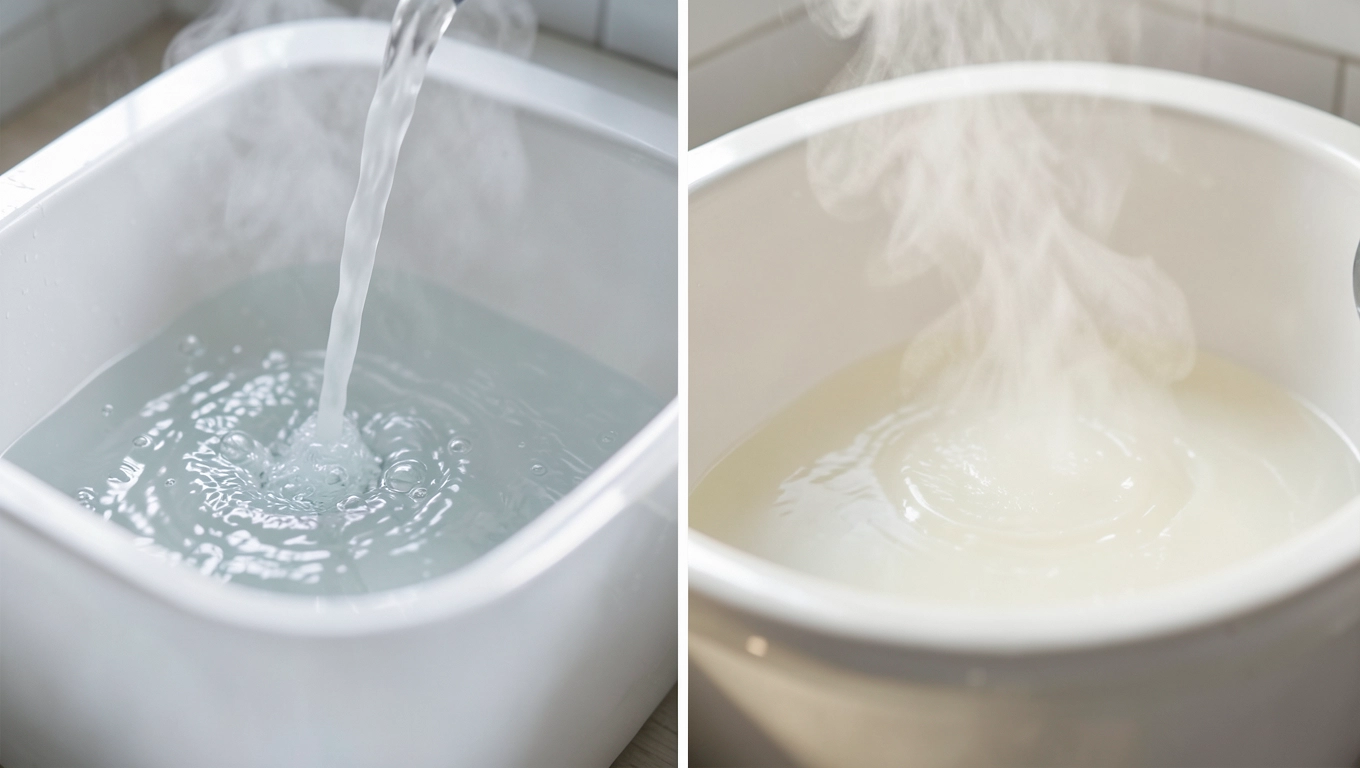 Efekty ocieplenia wanny akrylowej: woda ciepła dłużej