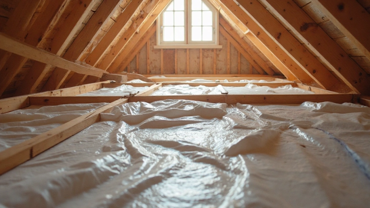 Folia na strop pod styropian