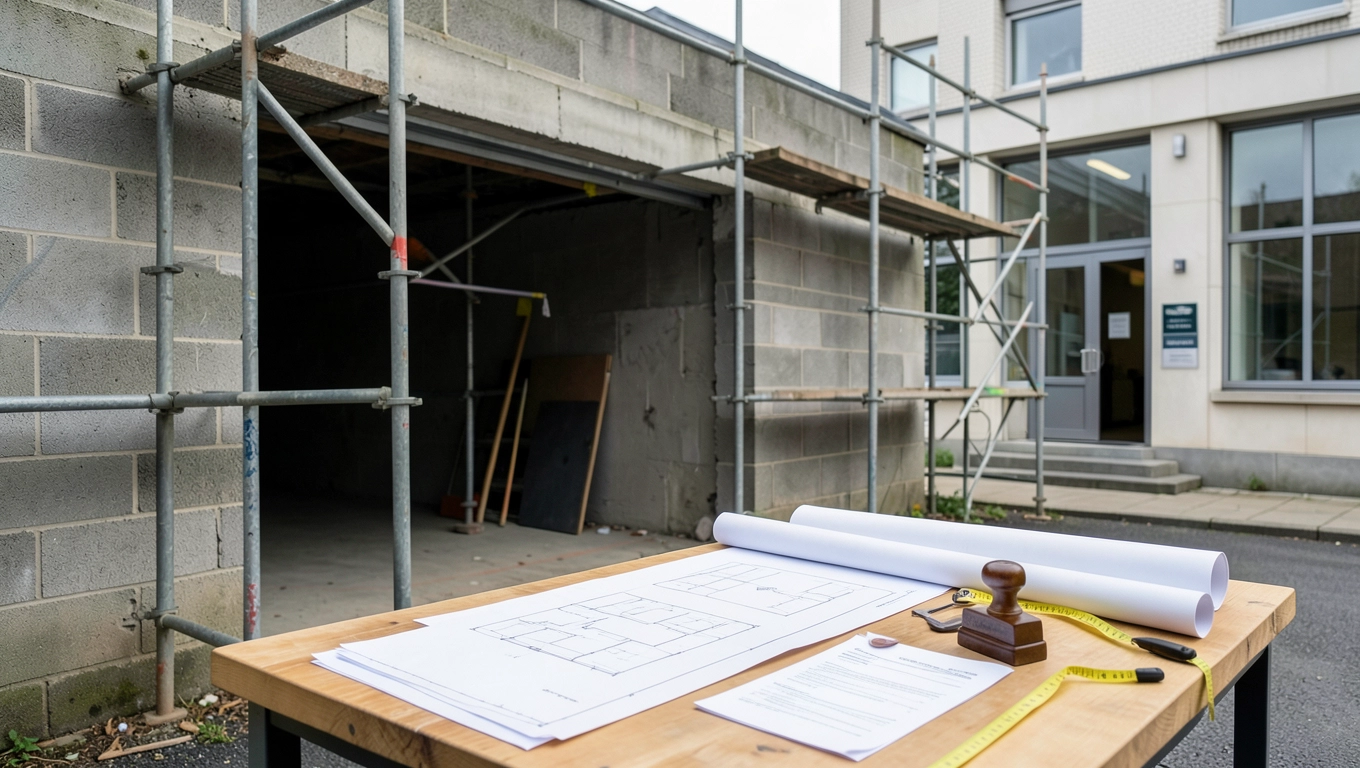 Formalności przy nadbudowie kostki