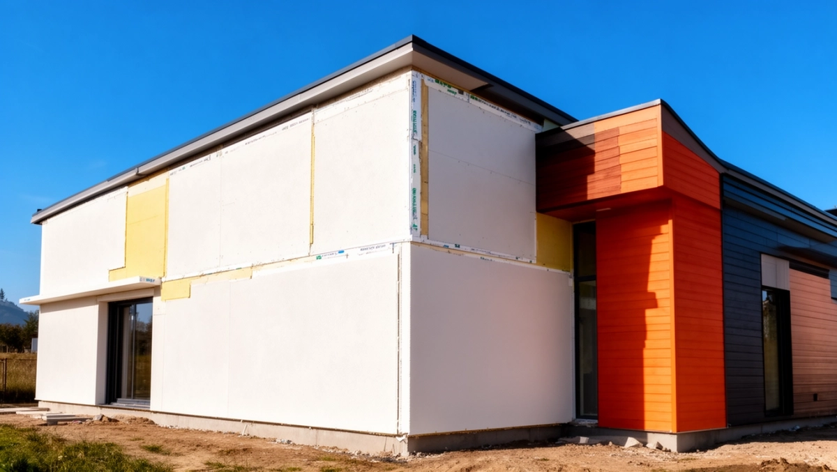 Gotowa elewacja z ociepleniem