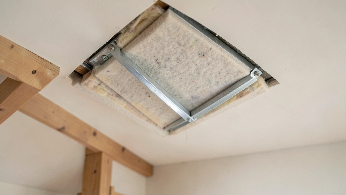 Gotowe ocieplane schody na strych