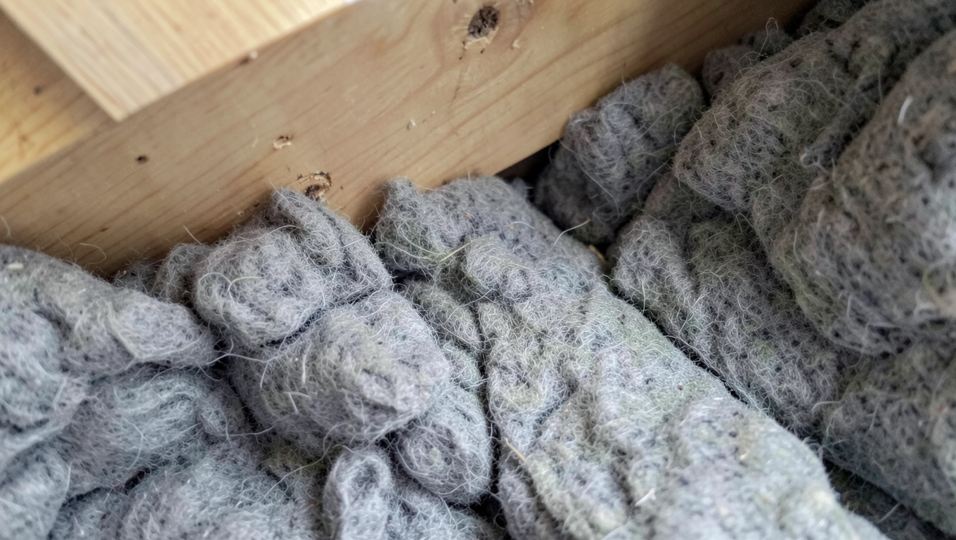 Izolacja termiczna włazu schodów strychowych