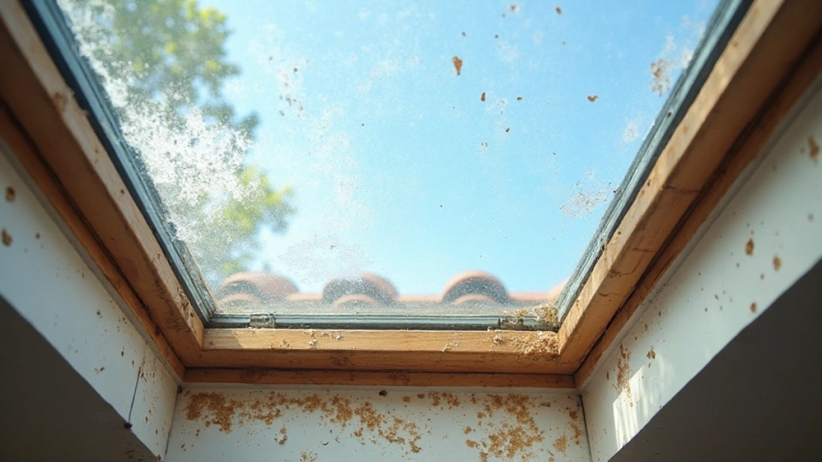 Jak umyć okno dachowe z dolnym otwieraniem