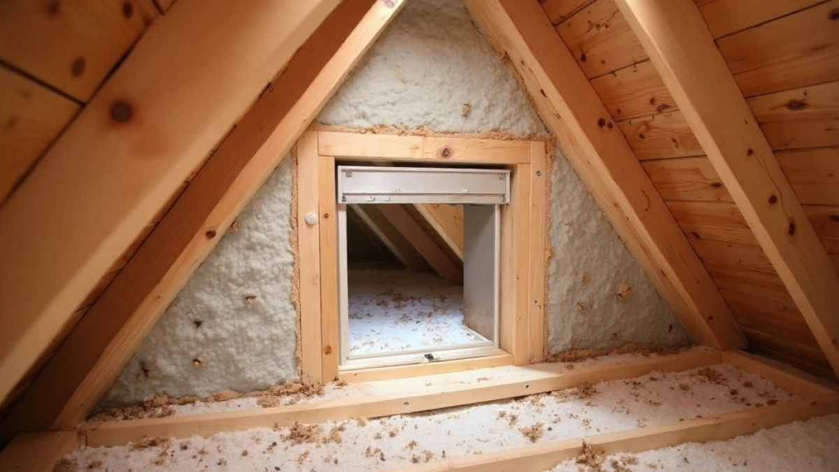 jak zamontowac wylaz na strych