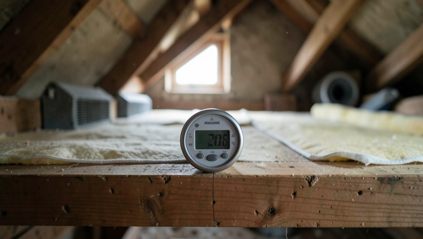 Jak zmierzyć wilgotność na strychu