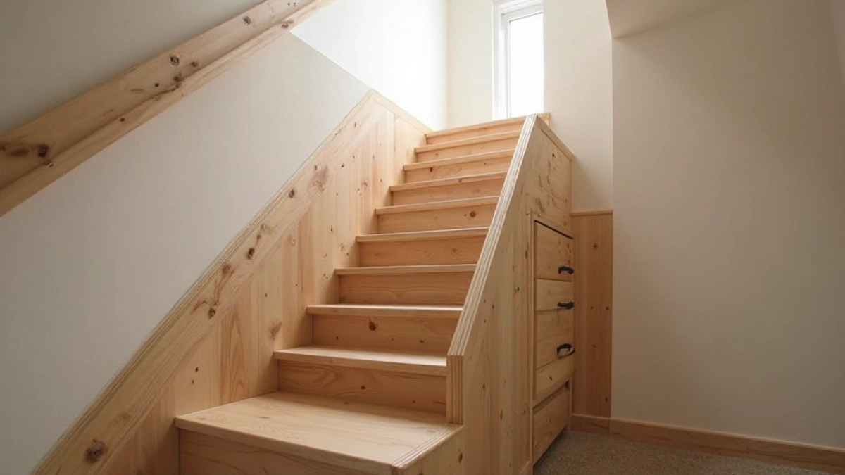 jak zrobić schody na strych