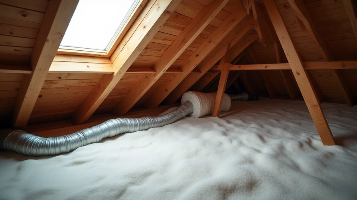 jak zrobić wentylację na strychu