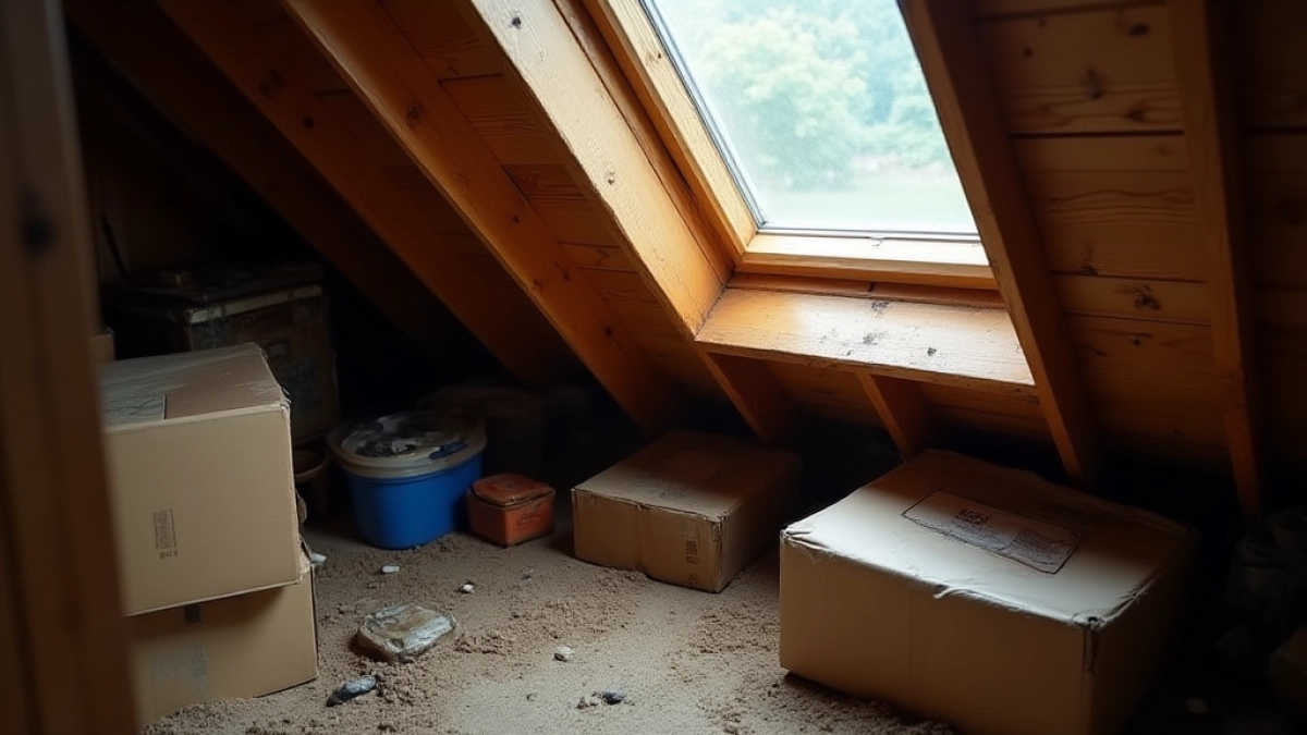 Klapa na strych bez schodów