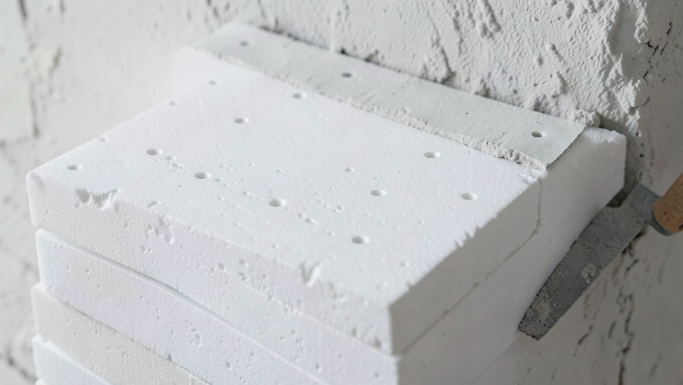 Klejenie i kołkowanie styropianu na ściance