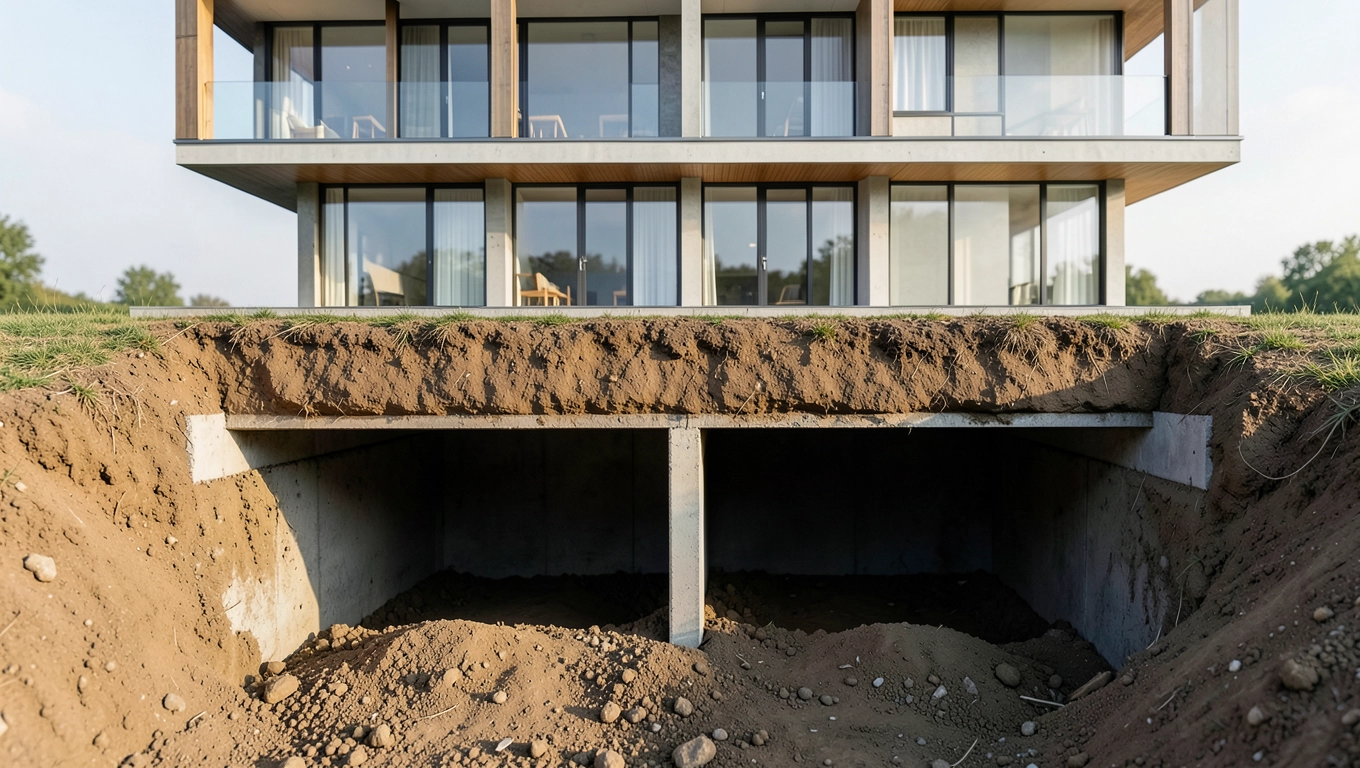 Kondygnacja nadziemna a podziemna