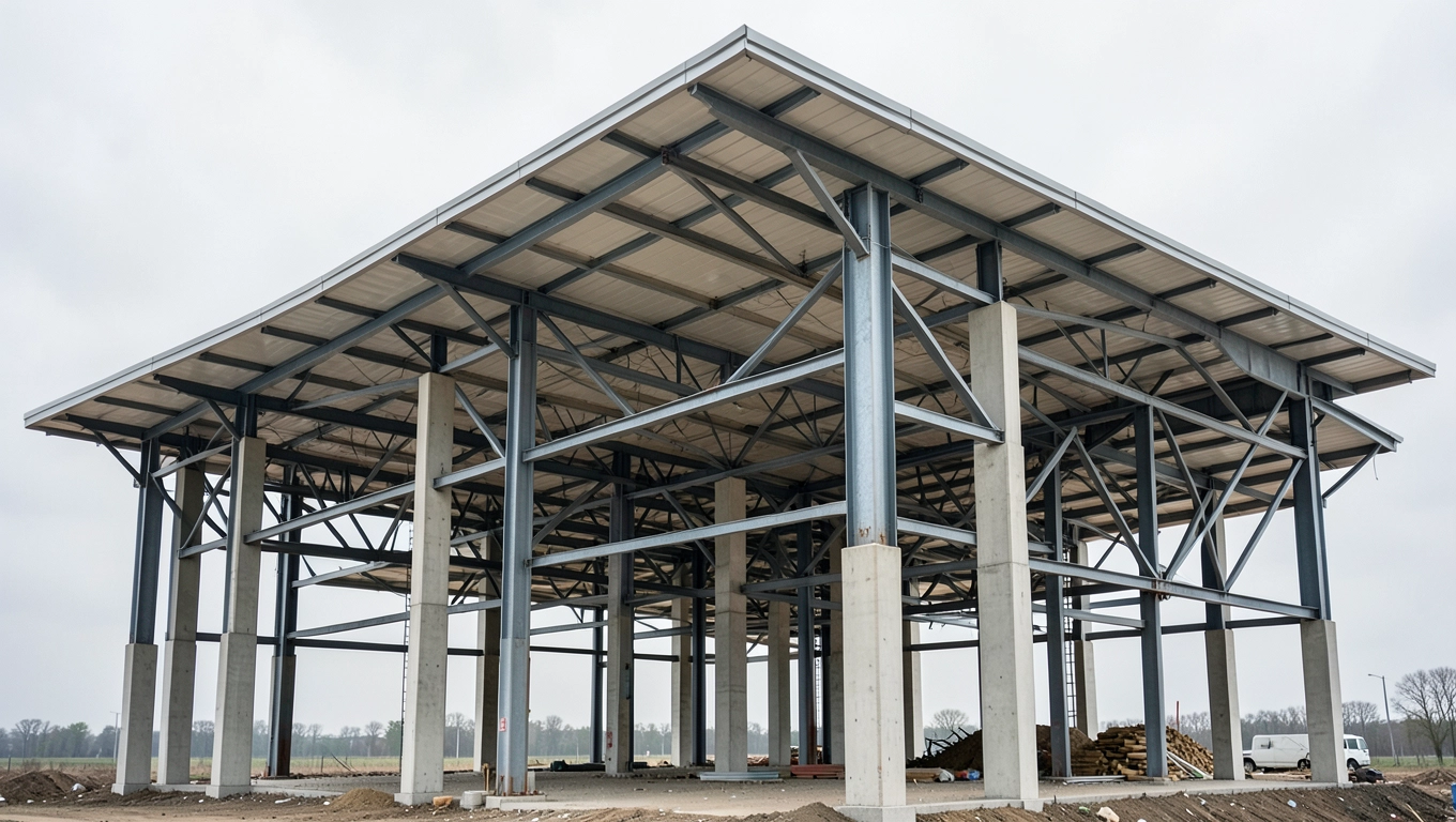 Konstrukcja i obciążenie nadbudówki