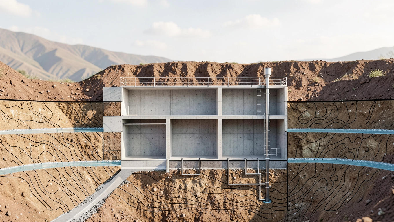 Lokalne uwarunkowania kondygnacji podziemnej