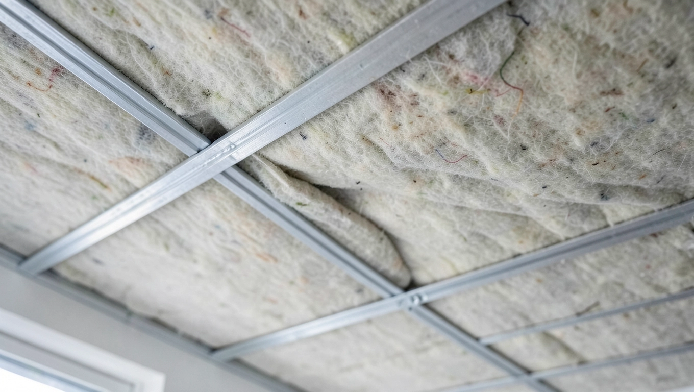 Materiały do ocieplenia sufitu podwieszanego