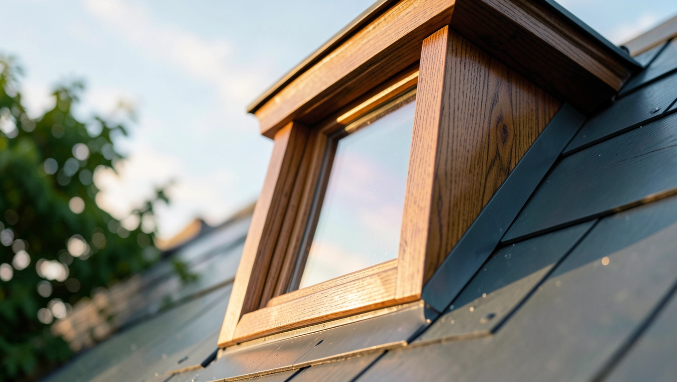 Materiały ram i izolacyjność okien w dachu nadbudówki