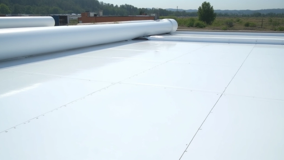 Membrana dachowa PCV montaż cena za m2