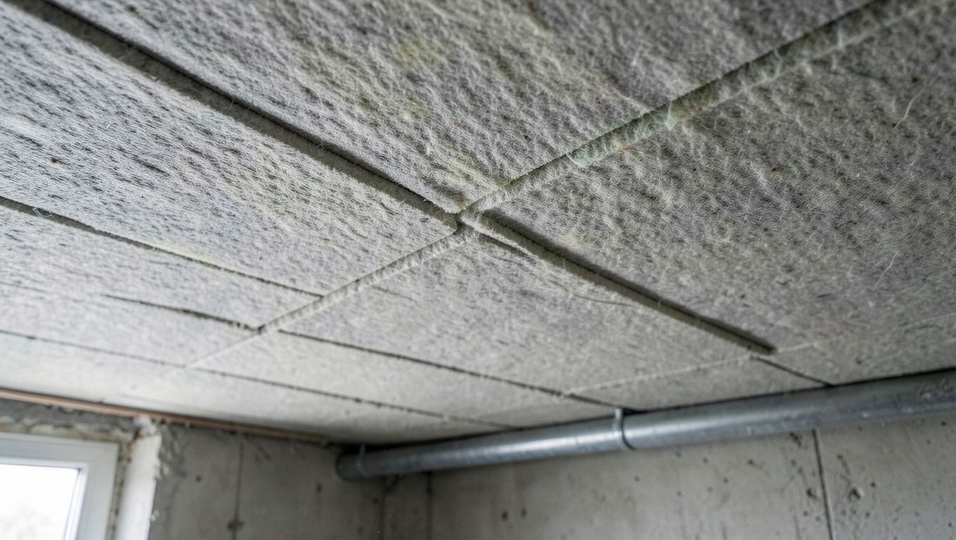 Mineralne płyty izolacyjne na sufit piwnicy