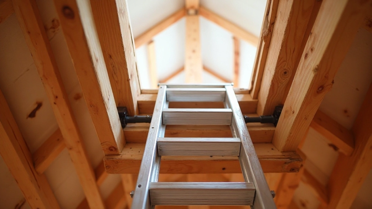 mocowanie schodów do stropu