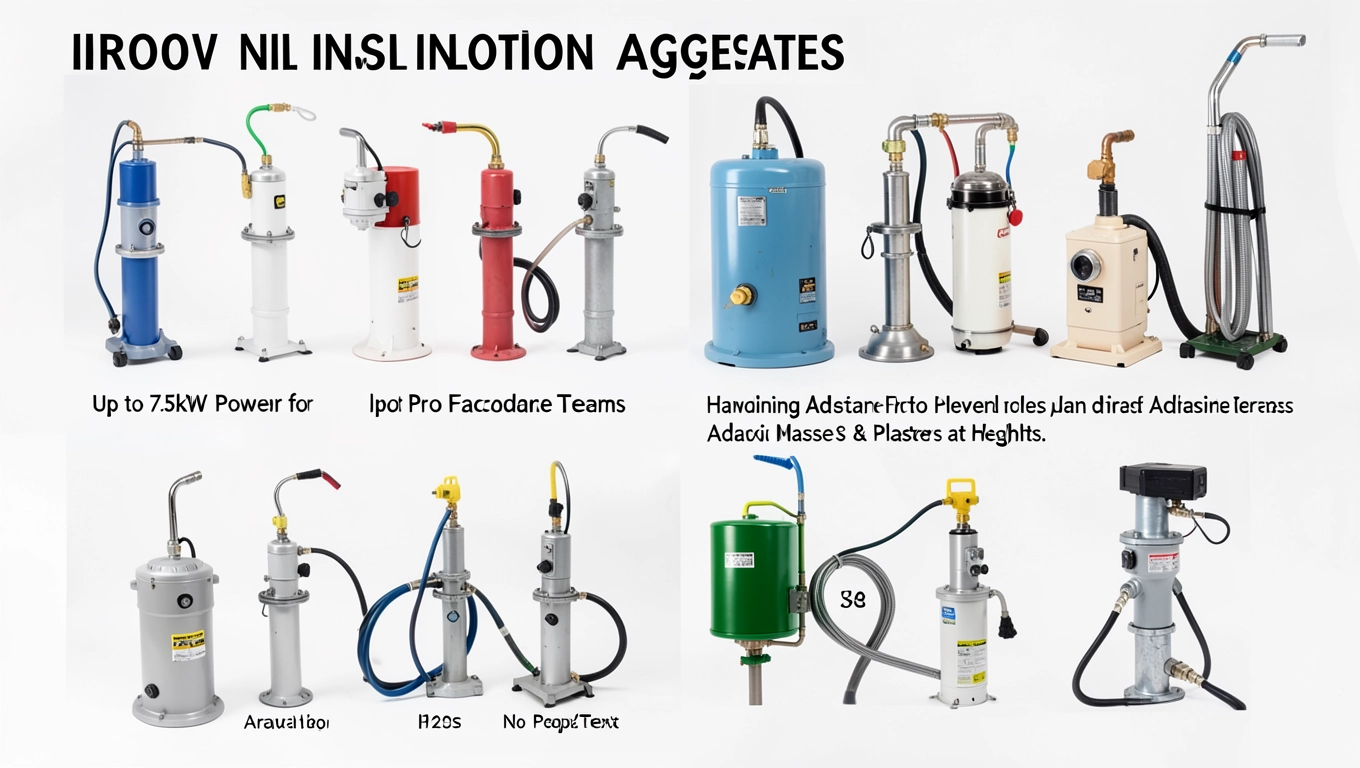 Modele agregatów do ociepleń na 400 V