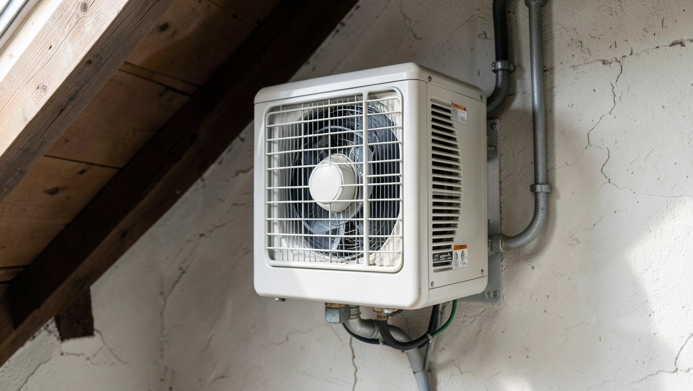 Niezależne źródło ciepła dedykowane strychowi